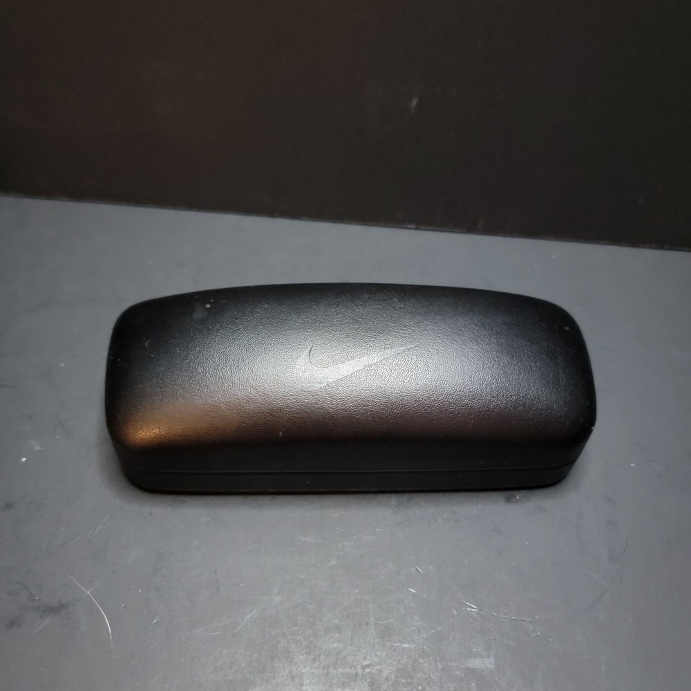 Nike Eyeglasses Sunglasses Case Hard Shell Just Do It Swoosh Logo Travel Carrier